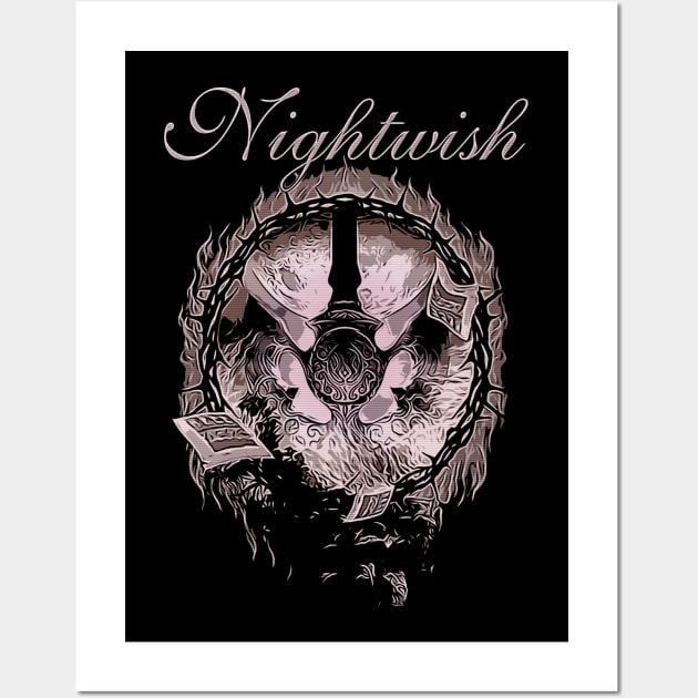 nightwish legend retro Wall Art by StoneSoccer